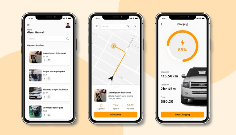 EV-charging-station-finder App Work